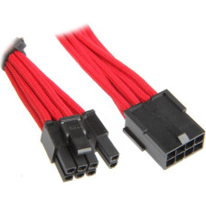 Bitfenix PCIe 8-pin - PCIe 8-pin, 0.45m, Czerwony (BFAMSC62PEG45RKRP)