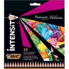BIC Kredki ołówkowe Intensity Premium 24 kolory