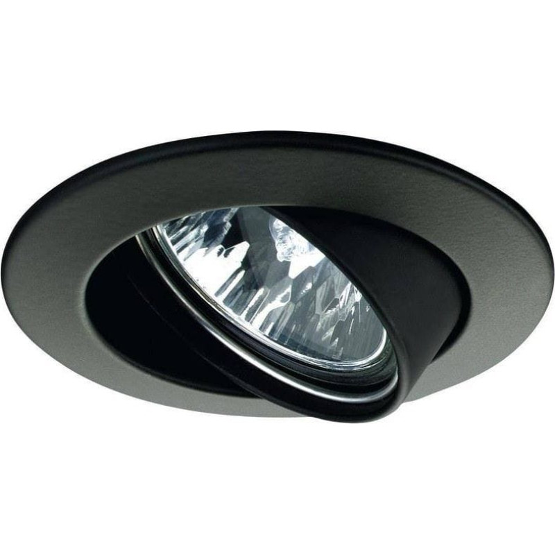 Paulmann Oprawa wbudowana, ruchoma 51mm czarna downlight LED 12V