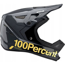 100 Bon 100% Kask full face 100% STATUS DH/BMX Helmet Carby Charcoal roz. XXL (63-64 cm) (NEW)