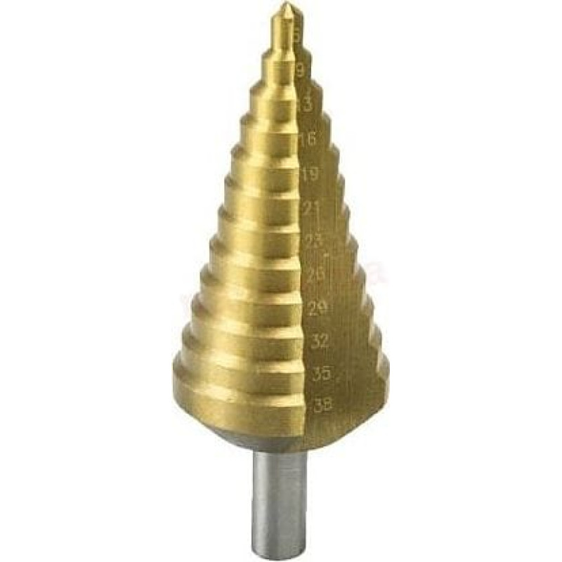 Dedra Wiertło stopniowe Dedra 6-38mm, HSS,TiN (WMST0638)