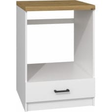 Topeshop SZAFKA KUCHENNA DO ZESTAWU 60CM BIEL DĄB ARTISAN