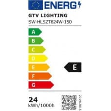 GTV Świetlówka GTV Świetlówka LED G13 T8 1500mm HL 24W 2850lm 4000K zasilanie jednostronne 220st. SW-HLSZT824W-150