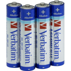 Verbatim 10x4 Verbatim Alkaline battery Micro AAA LR 03 49920