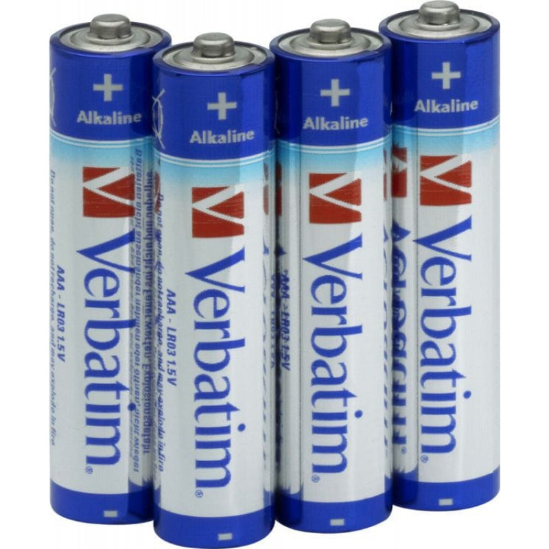 Verbatim 10x4 Verbatim Alkaline battery Micro AAA LR 03 49920
