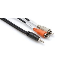 Hosa Technology CMR-210 audio cable 3.05 m 3.5mm 2 x RCA Black