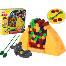 Leantoys Gra Zręcznościowa Serowa Piramida Nie Zrzuć Myszy