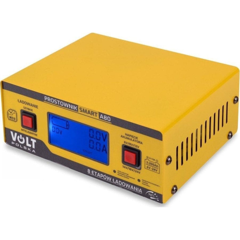 Volt Prostownik 6V/12/24V 15A SMART A80 Volt Polska
