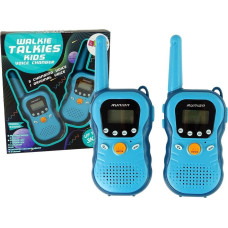 Leantoys Zestaw Walkie Talkies Krótkofalówki Dla Dzieci Niebieskie 2 Szt. LEAN Toys
