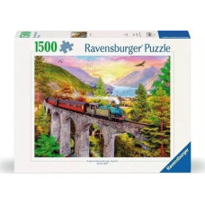 Ravensburger Puzzle 1500 Jesienna przejażdżka pociągiem