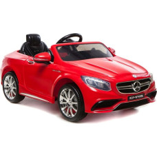 Lean Sport Auto na akumulator Mercedes S63 AMG, Czerwony