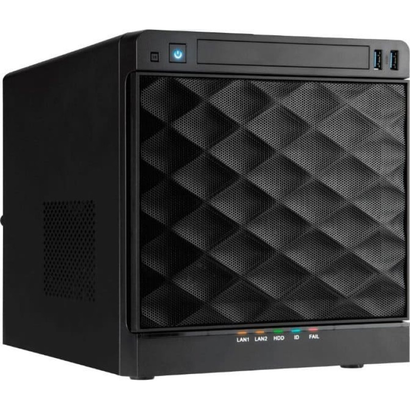 In Win Serwer In Win InWin Gehäuse Mini Server Tower 4-Bay IW-MS04 mit 12G Backplane / 265W single PSU