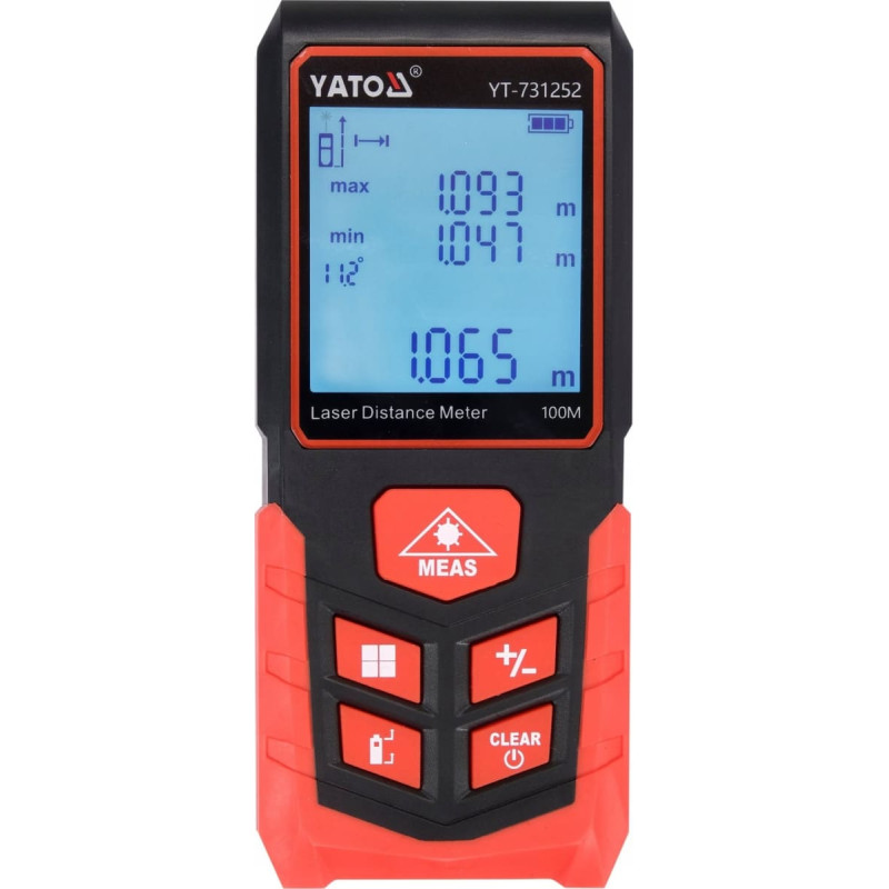 Yato Dalmierz laserowy Yato YATO DALMIERZ LASEROWY 100m