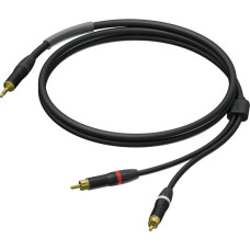 Procab Kabel Procab Kabel PROCAB PRA711/3, 2x jack 3,5mm (M) stereo do 2x RCA (M) (3m)