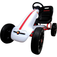Abarth Gokart ABARTH BIAŁY, piankowe koła EVA, hamulec ręczny, licencja