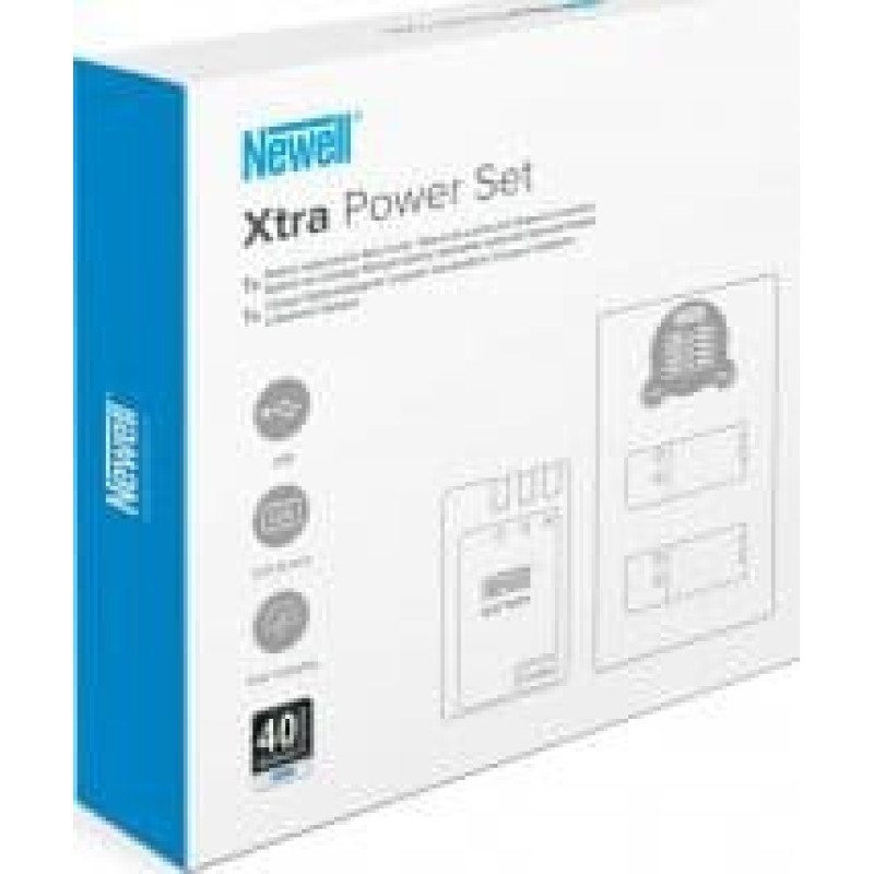 Newell Akumulator Newell Ładowarka + akumulator Newell Xtra Power Set zamiennik NP-FW50