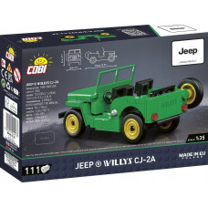 Cobi Jeep Willys CJ-2A zielony