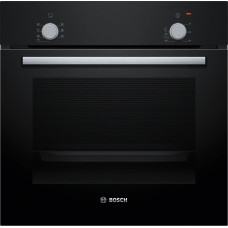 Bosch Oven | HBF010BA0 | 66 L | Electric | Manual | Knobs | Height 59.5 cm | Width 59.4 cm | Black