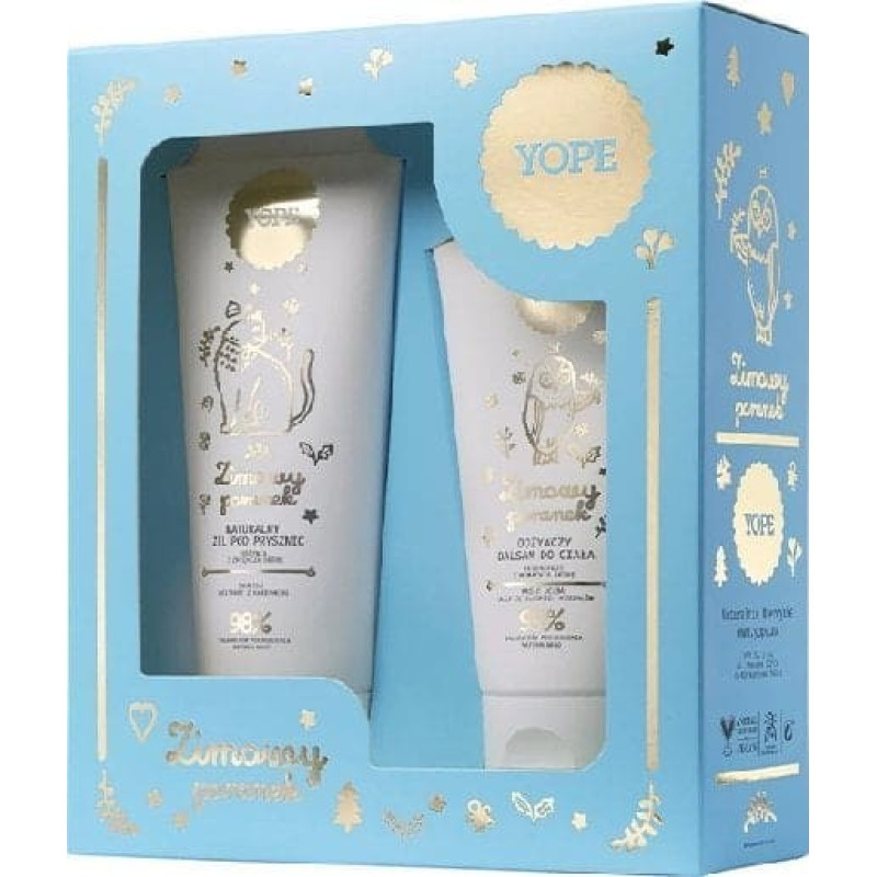 Yope YOPE ZESTAW ZIMOWY PORANEK ŻEL POD PRYSZNIC 200 ML + BALSAM DO CIAŁA 150 ML