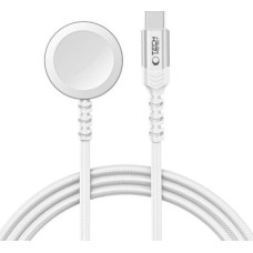 Tech-Protect MC01 ULTRABOOST MAGNETIC CHARGER TYPE-C CABLE 120CM APPLE WATCH WHITE