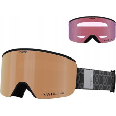 Giro Gogle zimowe GIRO ELLA BLACK MONGRAM (szyba VIVID COPPER 00% S3 + VIVID INFRARED 62% S1) (NEW 2024/2025)