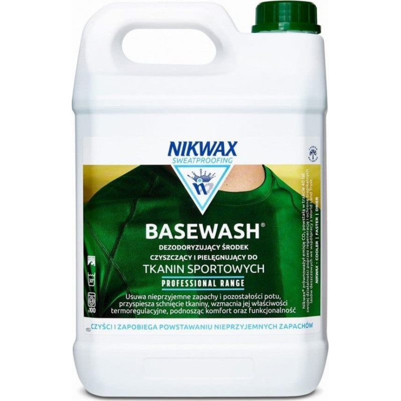 Nikwax Środek do czyszczenia syntetycznej bielizny termoaktywnej Nikwax Base Wash 5L
