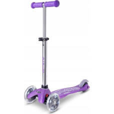 Micro Hulajnoga Mini Micro Deluxe Fairy Glitter LED Purple