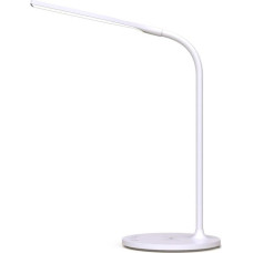 Techly Lampka LED Biurkowa Techly Dotykowa Ściemniana z Ładowarką Indukcyjną 15W