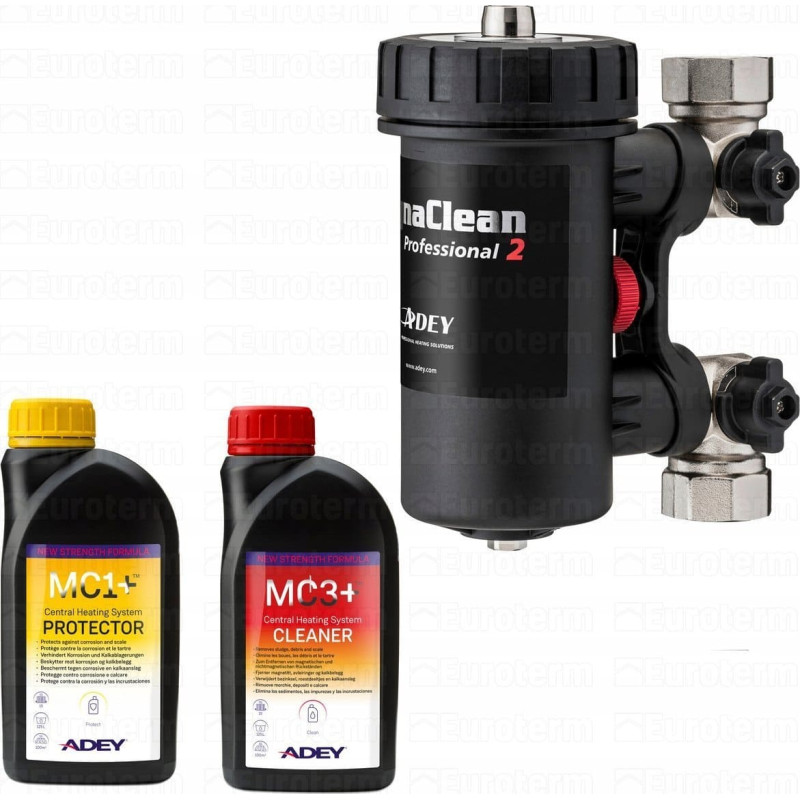 Logos Zestaw filtr magnetyczny MagnaClean Pro2 Pakiet 22 mm + płyny MC1 i MC3