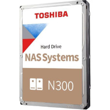 Toshiba Dysk Toshiba N300 HDWG51GUZSVA 16TB 3,5'' 7200 512MB SATA III NAS BULK