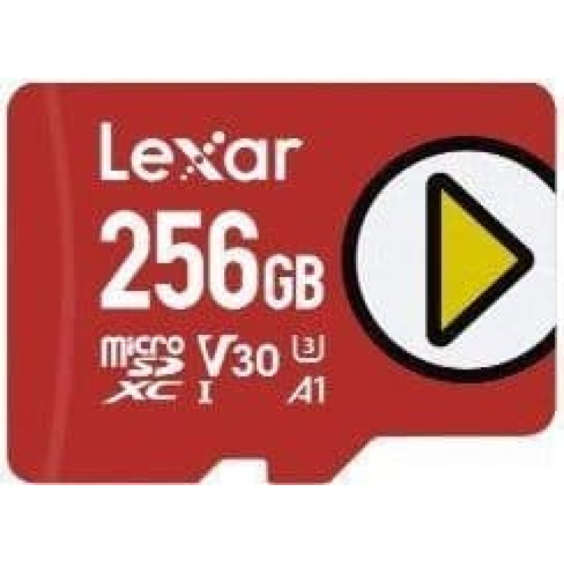 Lexar MEMORY MICRO SDXC 256GB UHS-I/PLAY LMSPLAY256G-BNSNG LEXAR