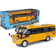 Leantoys Autobus szkolny metalowy z napędem frykcyjnym