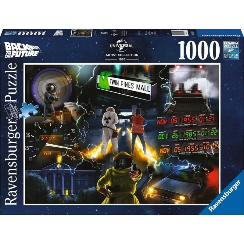 Ravensburger Puzzle 1000 Powrót do przyszłości