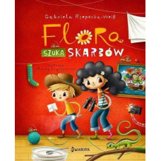 Dwukropek Flora szuka skarbów