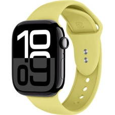 Crong Liquid - Pasek do Apple Watch 38/40/41/42mm (słomkowy)