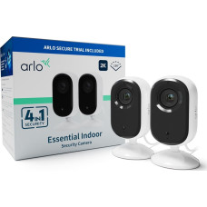 Arlo ESSENTIAL 2 2K Indoor CAMERA 2pack (VMC3260-100EUS)