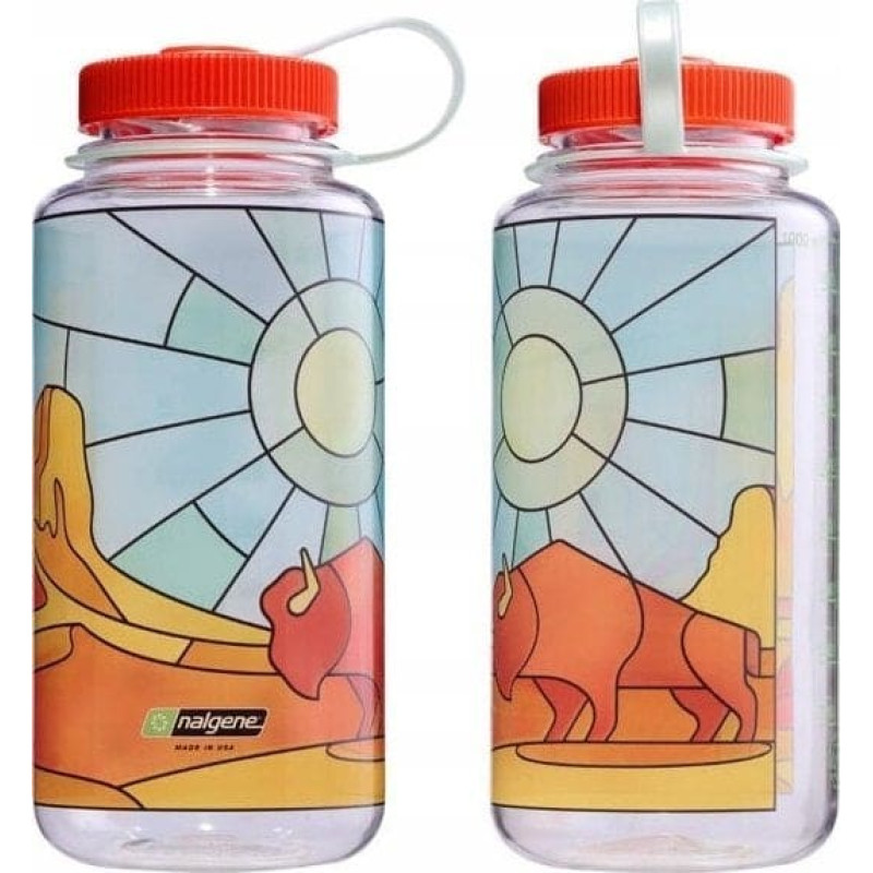 Nalgene Butelka Nalgene z Szerokim Ustnikiem 1L Desert