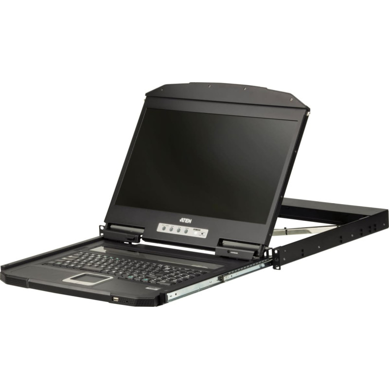 Aten CL3700NW DE Kurze Tiefe Single Rail 18,5