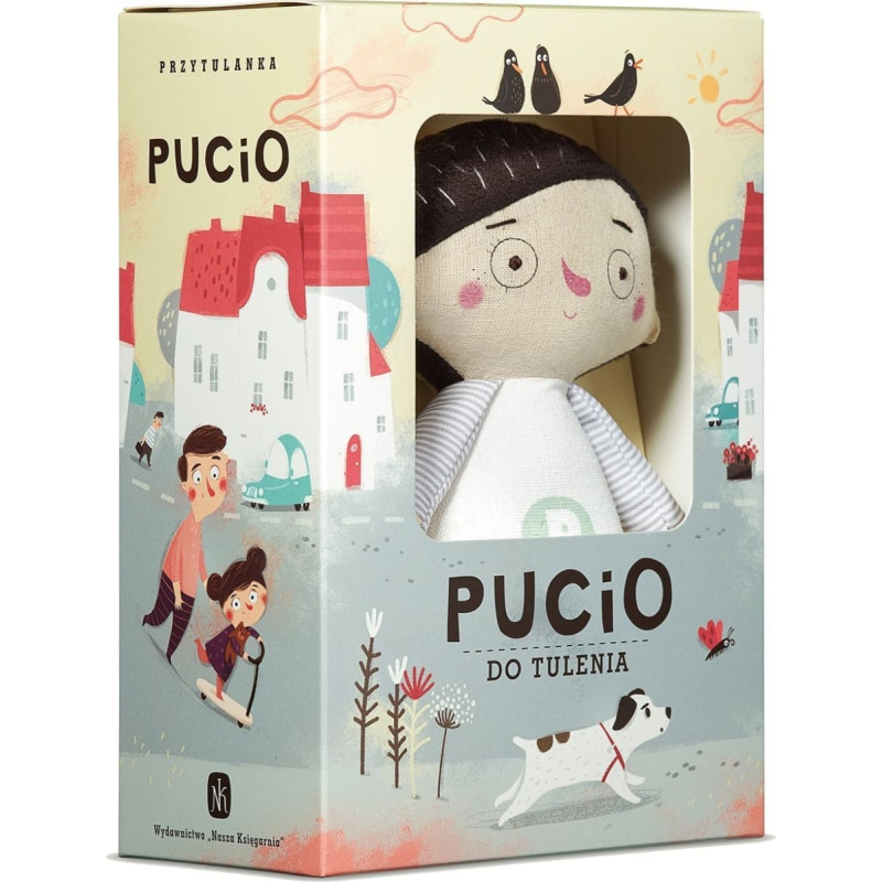 Nasza Księgarnia Pucio do tulenia maskotka 05427