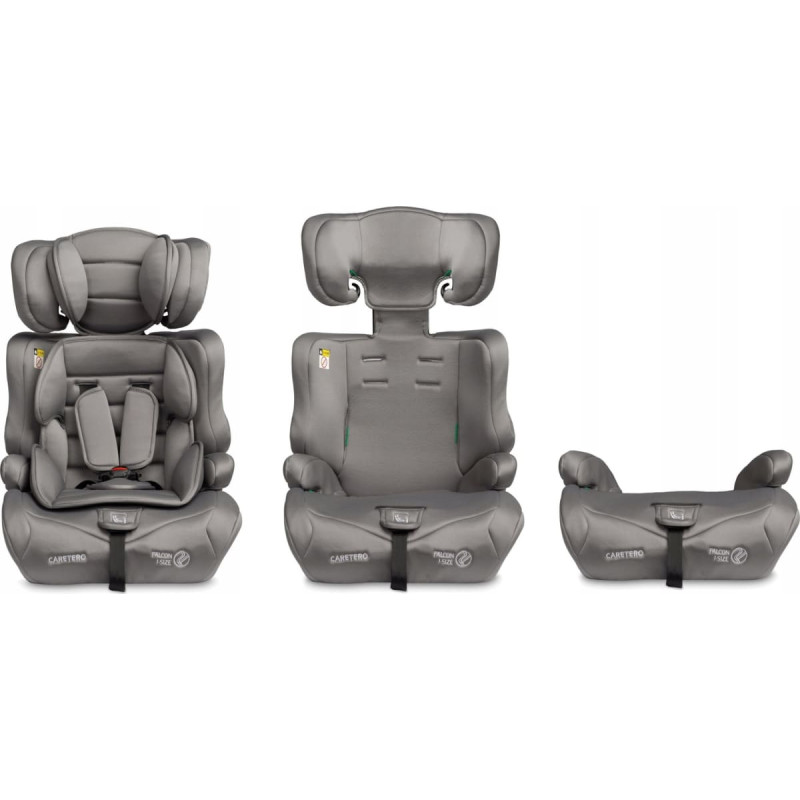Caretero FOTELIK FALCON I-SIZE GRAPHITE (76-150)