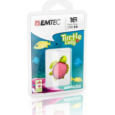 Emtec Turtle Lady pamięć USB 16 GB USB Typu-A 2.0 Zielony, Różowy