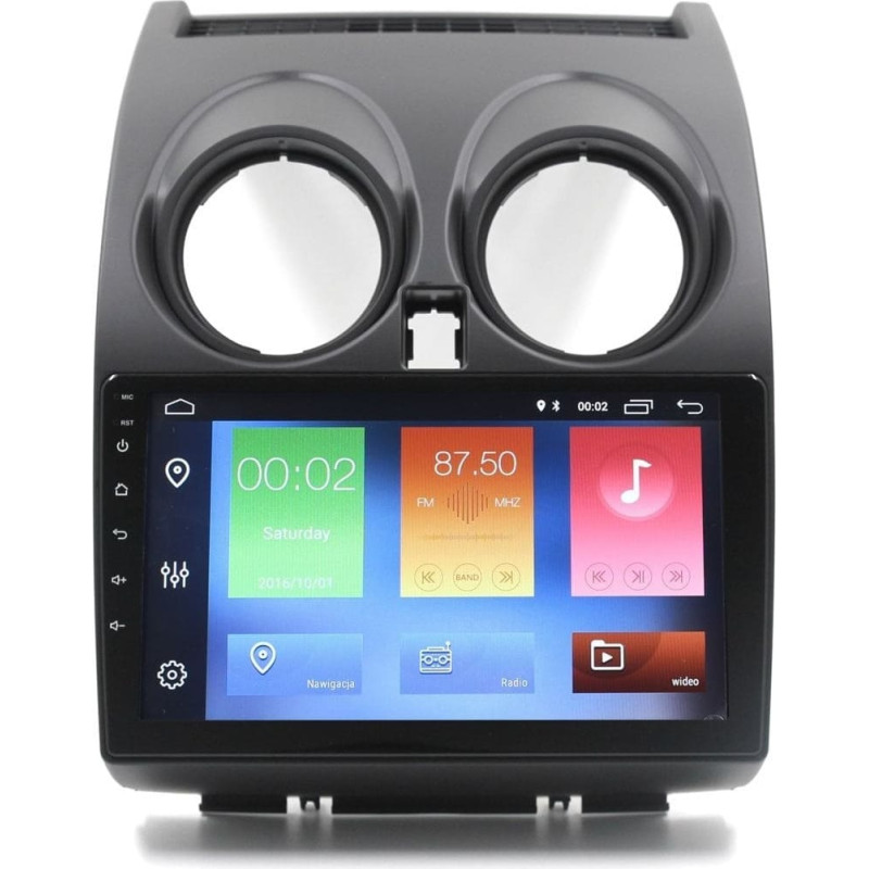Noname Radio nawigacja GPS Nissan Qashqai 2006-13 Android