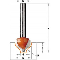 CMT Frezarka CMT CMT HM CUTTER D=19 d=6.35 R=3.2 I=13S=12.. DECORATIVE.