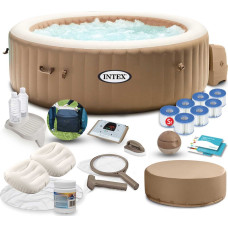 Intex Jacuzzi ogrodowe Intex PureSpa Bubble Massage 196 cm x 71 cm (28476) + akcesoria