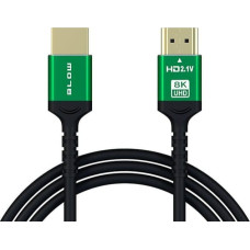 Blow Kabel Blow 96-648# Przyłącze hdmi-hdmi green proste 3m