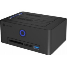 Icy Box Czytnik kart IB-1233CL-CR 2x 2,5/3,5 SSD/HDD
