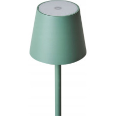 Beliani Bezprzewodowa lampa podłogowa LED GAVARRESA Metal Zielony Lumarko!