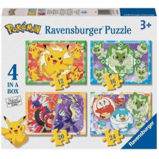 Ravensburger Puzzle 4w1 Pokemon EDUKAMP