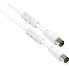 Alcasa S-PAK02 kabel koncentryczny 2 m Biały