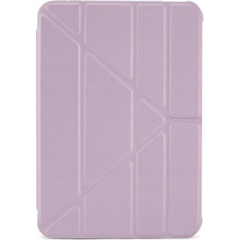 Pipetto Origami No1 Original case, metallic purple - iPad mini (2024/2021)